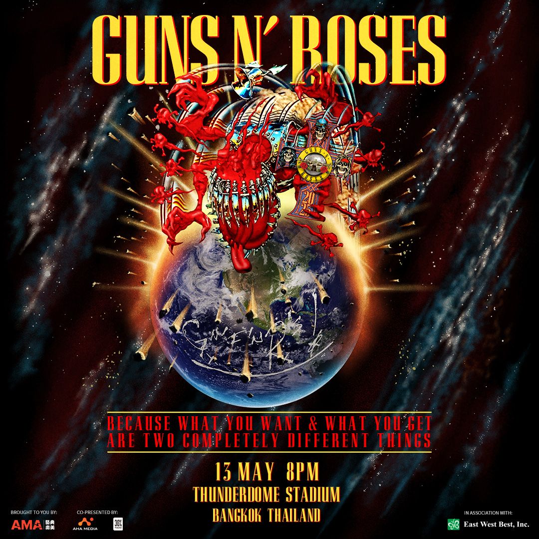 GUNS N’ ROSES HEADED TO THAILAND
