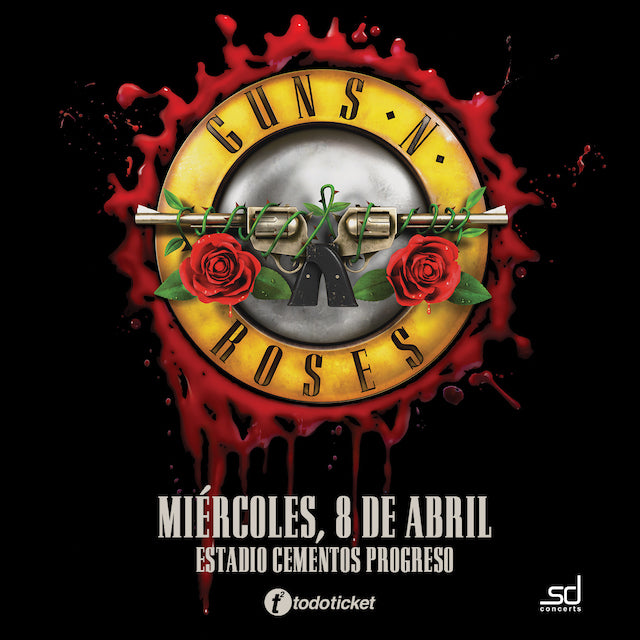 GUNS  N' ROSES ANNOUNCES SHOW IN GUATAMALA
