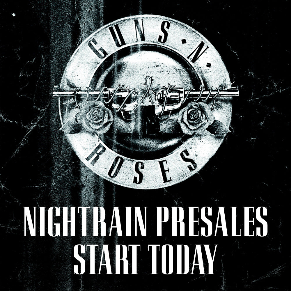 Four More Shows Announced, Nightrain Presales Start Today