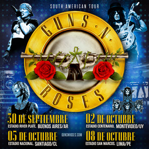 Guns N’ Roses will be coming to South America!
