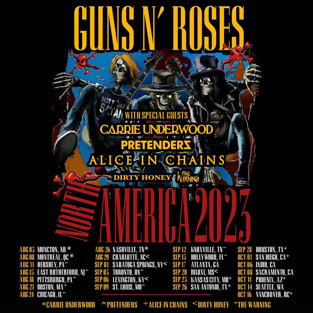 New Guns N' Roses Shows in Pittsburgh & Seattle
