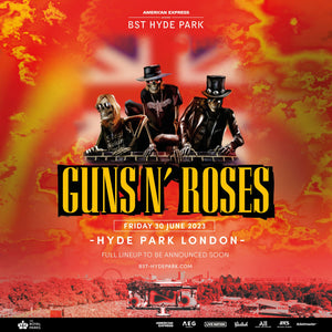 GUNS N' ROSES ANNOUNCES FIRST SHOW OF 2023 IN LONDON!