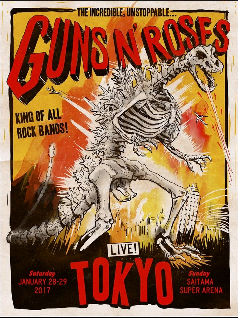 Not In This Lifetime 2017 Kicks Off In Japan