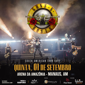 GUNS N' ROSES HEADED TO MANAUS, BR